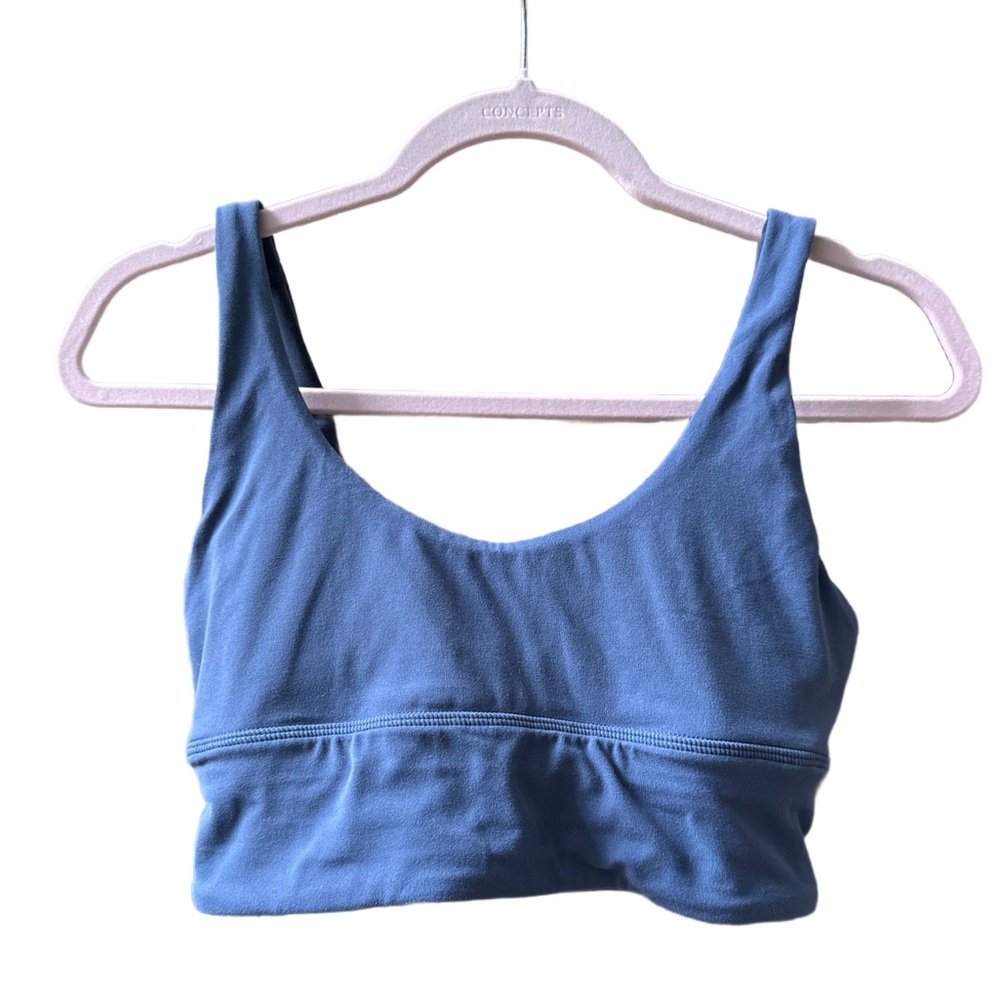 lululemon athletica Blue Sports reversible top Bra